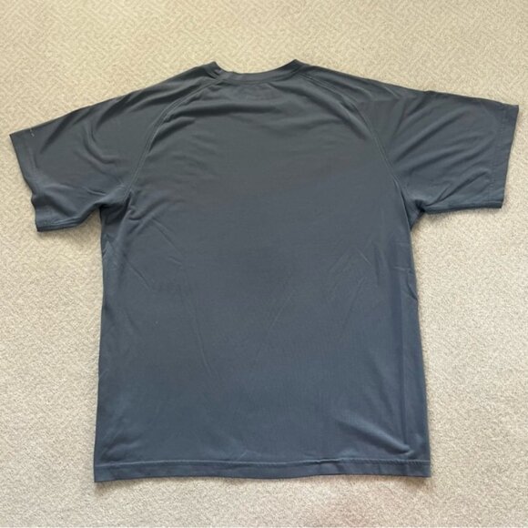 Columbia Hike Crewneck Short-Sleeve Shirt in Steely Blue - Picture 2 of 2